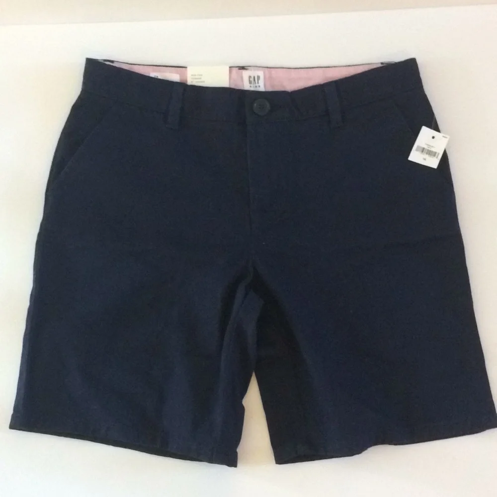 Gap Kids Navy Blue Classic Chino Bermuda‎ Shorts